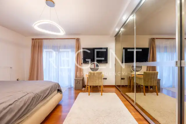 Záhřeb, Šestine - Vynikající penthouse v městské vile 123 m2 k pronájmu