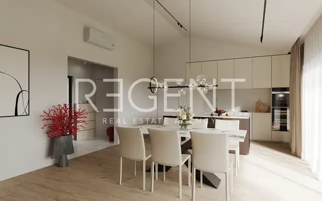 Istrien, Žminj - Modernes ebenerdiges Haus mit Pool 106 m2