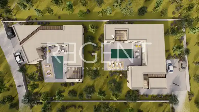 Schibenik - Grundstück mit Projekt für 2 Villen