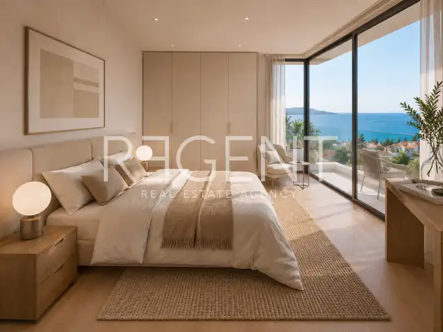 Podstrana – appartement 1B, en rez-de-jardin, 89 m², 2 chambres, loggia