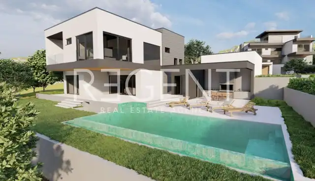 Split, Podstrana - Vila v luxusnom komplexe 290 m2
