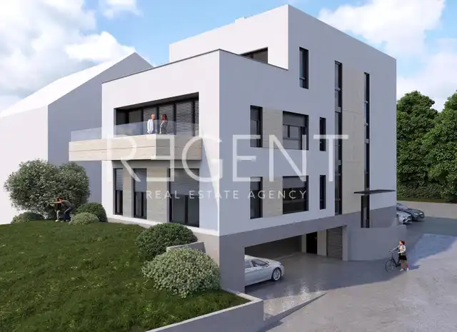 Záhřeb, Gornji Bukovac - Luxusní čtyřpokojový penthouse 141m2