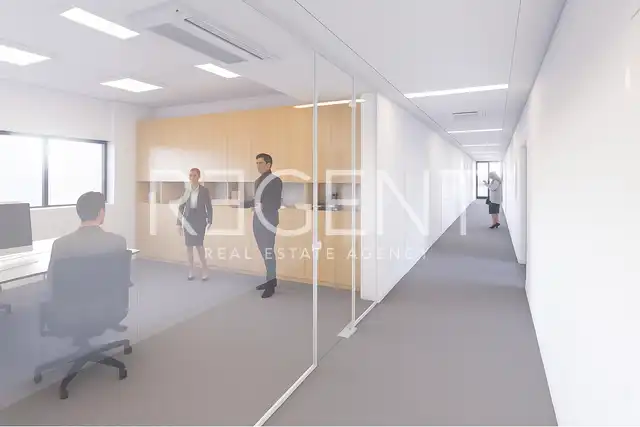 Záhřeb, Trešnjevka – kancelářské prostory v moderní administrativní budově