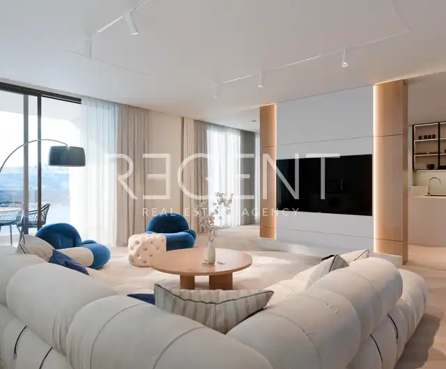 Trogir, Čiovo - Apartman u luksuznom apartmanskom naselju u blizini mora 75 m2