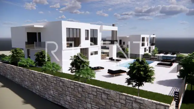 Split, Klis - Zemljište 1800 m2 s projektom za dvije vile