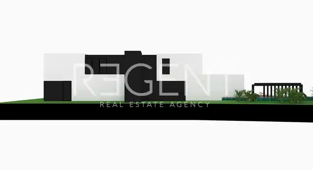 Korčula - građevinsko zemljište s projektom