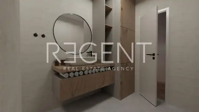 Постира, Брач – квартира 115 м² с террасой, гаражом и видом на море (S1)