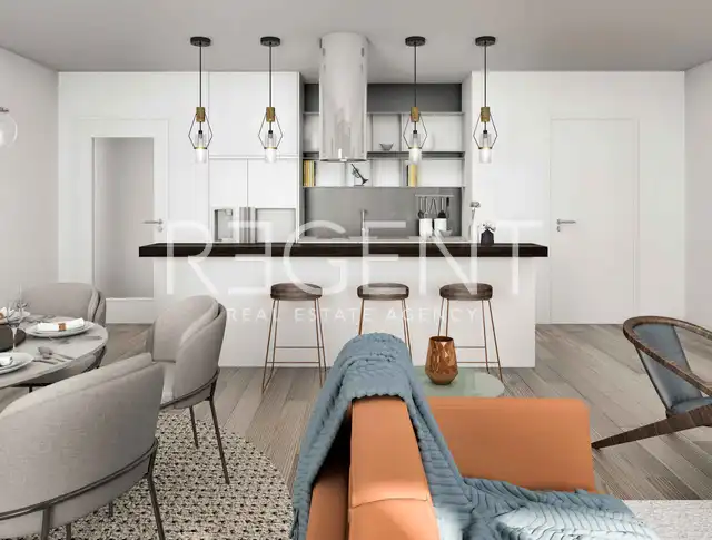 Zagreb, Ribnjak - Luxurious two-room apartment in the city center, first rental, new building