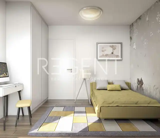 Zagrzeb, Ribnjak, Gold Residence – Pięciopokojowe mieszkanie w centrum miasta 134 m2