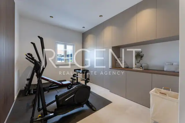 Trogir, Seget - Modern villa with heated pool and sea view