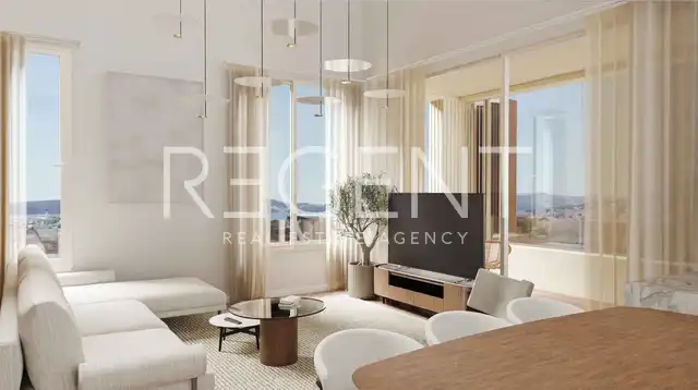 Trogir, Dragulin — dwupokojowe mieszkanie 60,53 m² na 1. piętrze, balkon 10,40 m²