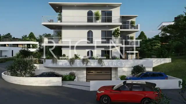 Čiovo, Slatine - Dreizimmerwohnung mit großem Balkon in Meeresnähe