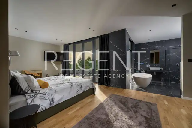 Istra, Oprtalj - Luxusná dizajnérska vila 682 m2 novostavba