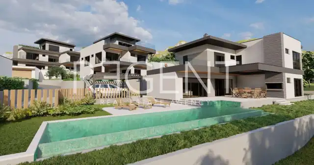 Split, Podstrana - Vila v luxusnom komplexe 290 m2