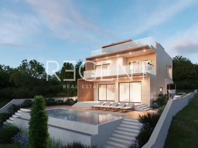 Šibenik, Dvornice - Villa di lusso in costruzione