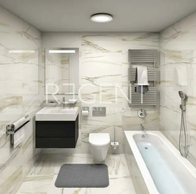 Zagreb, Ribnjak - Luxurious two-room apartment in the city center, first rental, new building