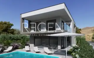 Murter – Luxushaus in 1. Reihe zum Meer 215m2