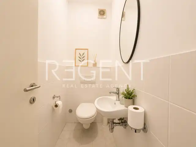 Stanovanje 145 m², center Zagreba — 2 terasi, parkirišče, opremljeno