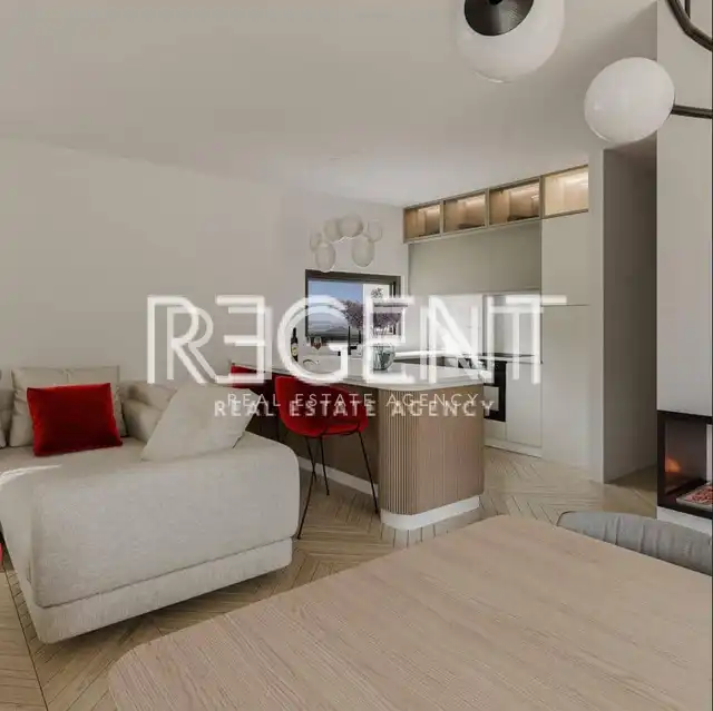 Trogir, Čiovo - Penthouse v novostavbě s výhledem na moře 121 m2