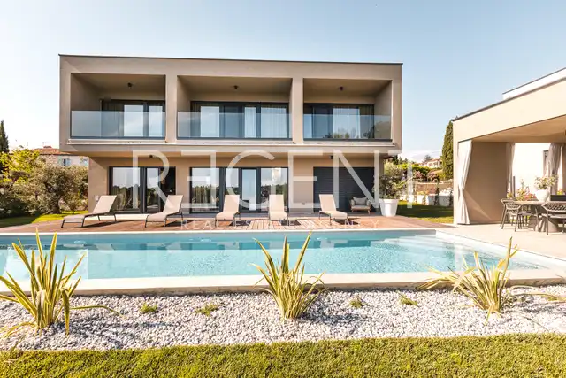 Istrie, Vabriga – Moderní vila s bazénem v blízkosti moře