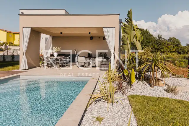 Istrie, Vabriga – Moderní vila s bazénem v blízkosti moře
