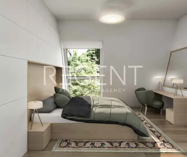 Zagreb, Ribnjak - Luxurious two-room apartment in the city center, first rental, new building