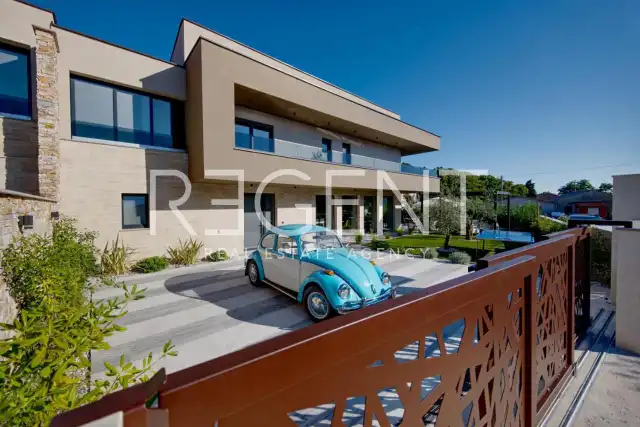 Marčana, Istra – Vaste villa avec vue et espace bien-être privé