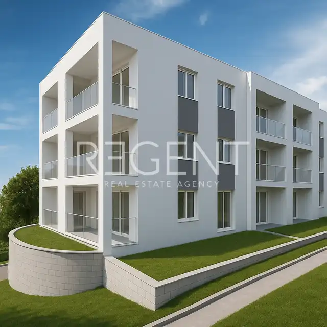 Trogir, Seget Donji - Appartamento trilocale con loggia e vista mare