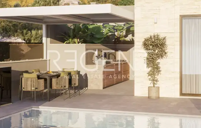 Vila 355 m², bazen, wellness i pogled na more – Split, Jesenice