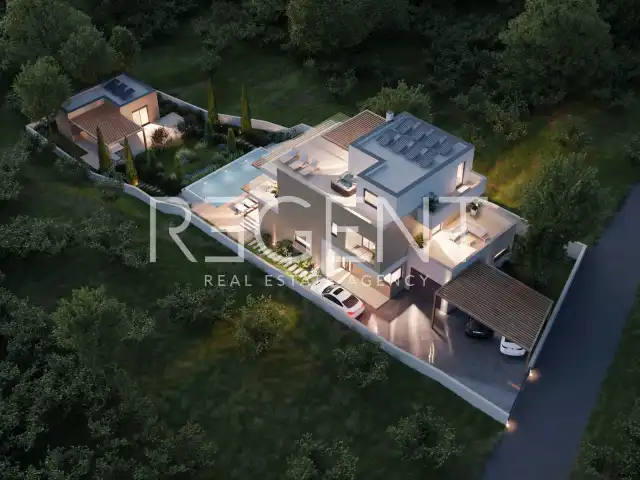 Šibenik, Dvornice - Villa di lusso in costruzione