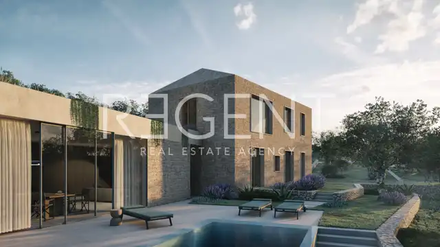 Hvar – Plot for the construction of a luxury villa 1097 m2