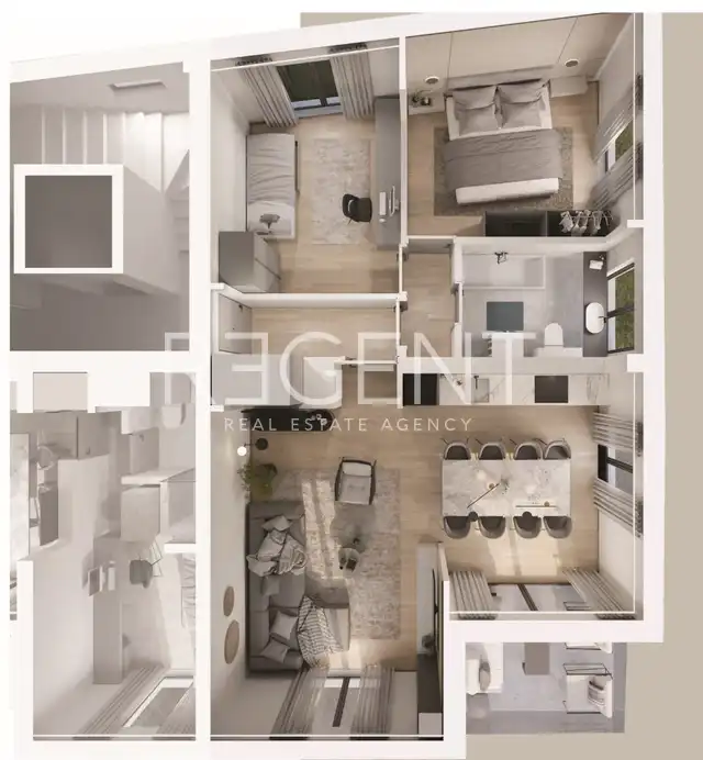 Zagreb, Maksimir - Three-room apartment 74 m2