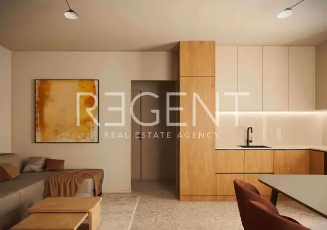 Omišalj, île de Krk – Appartement T2 de 74 m² avec balcon, débarras et 2 places de parking extérieures