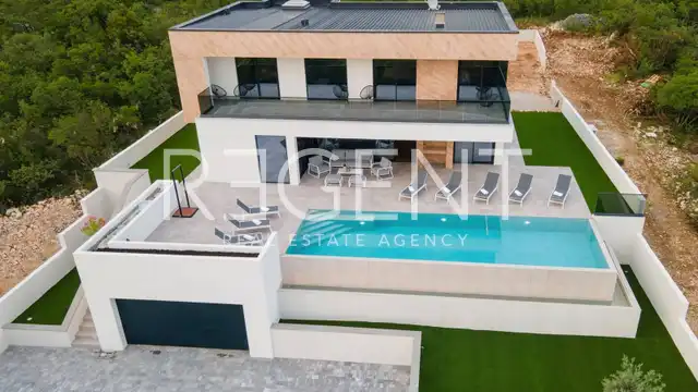 Kvarner, Jadranovo - Luxury villa with panoramic sea view