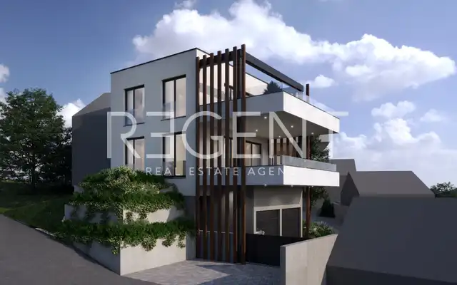 Zagreb, Šestine - Luksuzno dvosobno stanovanje v urbani vili 80 m2