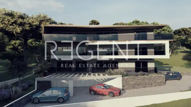 Rogoznica – appartamento bilocale di 66 m² con terrazza, seconda fila dal mare