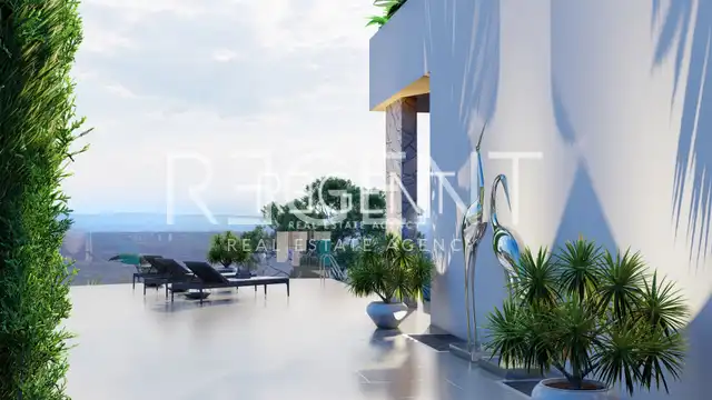 Split, Klis - Pozemek s projektem luxusní vily 751 m2