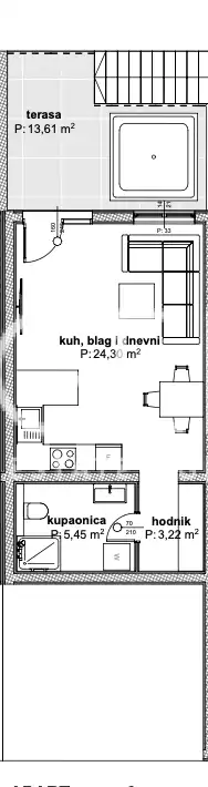RE85229PŮDORYS BYTU