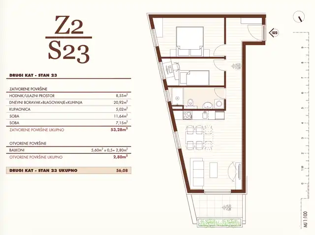 RE389504Tlocrt - Z2 - S23