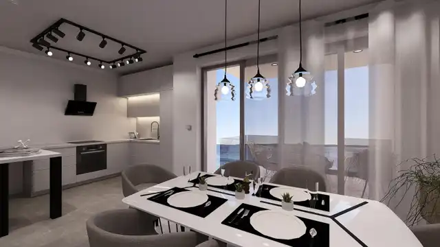 Mandre, Pag – nouvelle construction 42–118 m², premier rang face à la mer