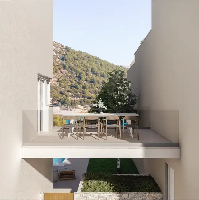 Trogir, Marina - Moderna nuova costruzione con vista mare