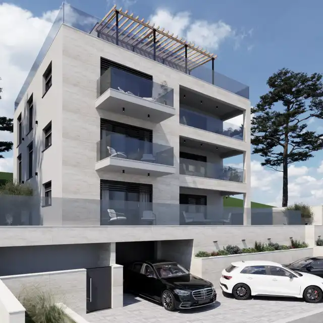 Postira, Brač – stanovi u novogradnji 140 m od mora