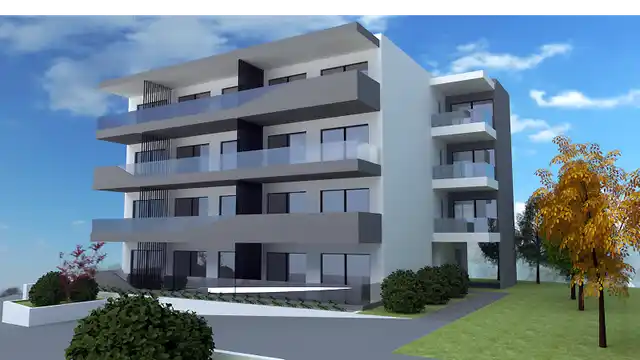 Makarska, Živogošće – Moderná výstavba len 150 metrov od mora