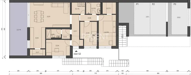 RE70871Plan mieszkania