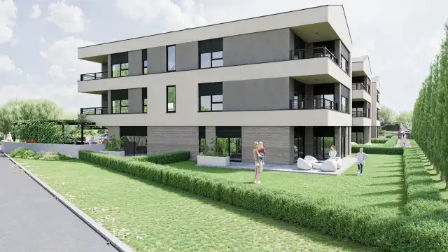 Istra, Fažana - Nowoczesny kompleks śródziemnomorski z basenem