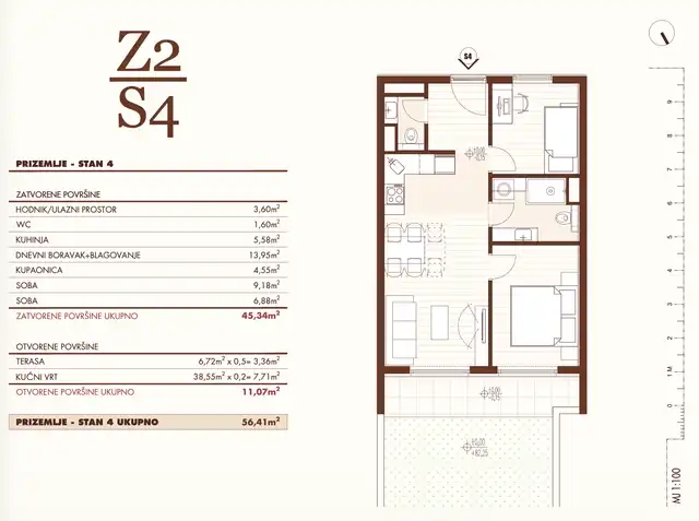RE169760Tlocrt - Z2 - S4