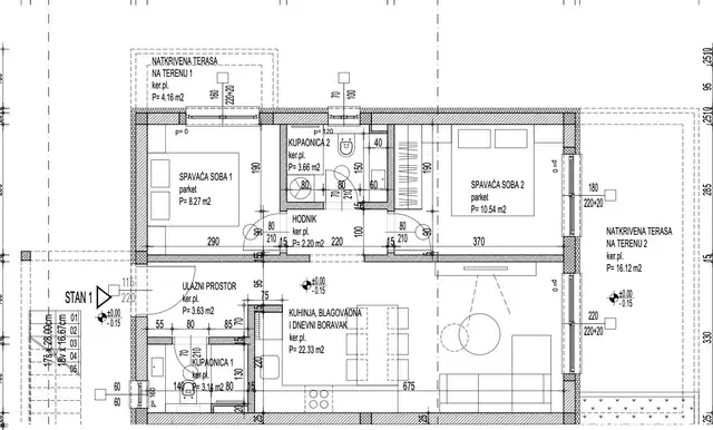 RE950062Plan parteru - S1