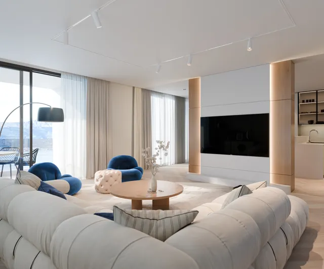 Trogir, Čiovo - Luxusní apartmánový komplex s výhledem na moře
