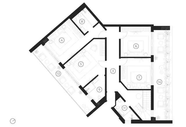 RE704015Floor plan of the 2nd floor