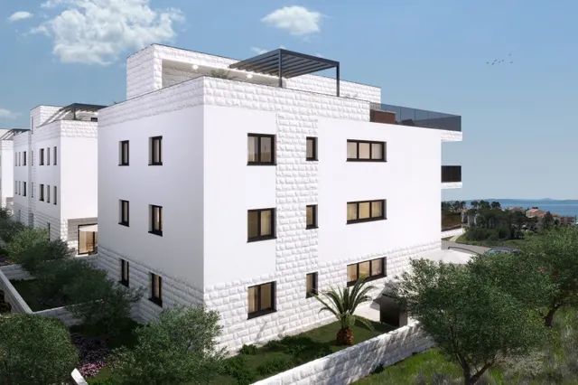 Zadar, Privlaka - Luxusné sídlisko troch obytných víl 70 m od mora